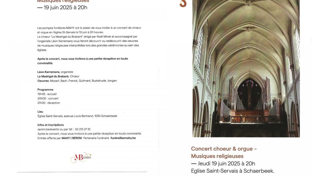Concert St Servais 8-6-25